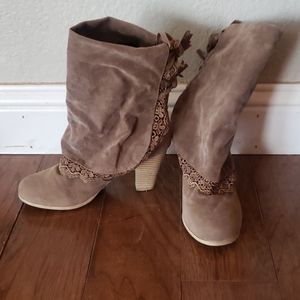 Worn only once boots